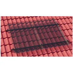 Montageset Limited Edition Black-Profiles für 2 PV-Module Ziegeldach
