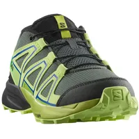 Salomon Speedcross Kinder Traillaufschuhe-Grün-36