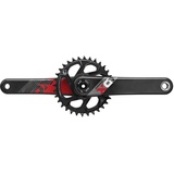 Sram X01 Eagle Fat5 DUB 175mm Kurbelgarnitur, schwarz, (00.6118.527.010)