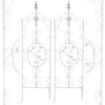 CLP Rankgitter Burgus 2er Set 0 x 0 cm Antik Weiß