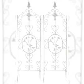 CLP Rankgitter Burgus 2er Set 0 x 0 cm Antik Weiß