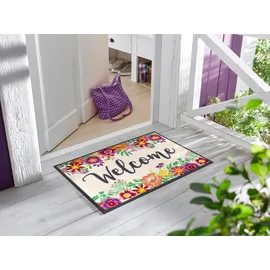 Wash+Dry Welcome Blooming 50 x 75 cm Bunt