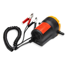 monzana Ölabsaugpumpe elektrisch 12V Kunststoff 5 l/min rot
