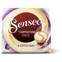 SENSEO KAFFEEPADS Cappuccino Choco, Kaffee mit Schokoladengeschmack, 8 PADS