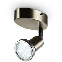 B.K.Licht LED Deckenleuchte Wohnzimmer schwenkbar GU10 Metall Decken-Spot Lampe