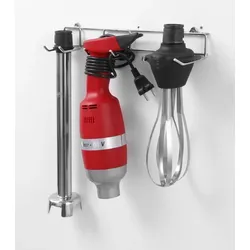 Hendi Stabmixer Profi Line 400 Set mit Pürierstab Schneebesen und Wandhalterung