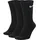 Nike Everyday Lightweight Crew-Trainingssocken Black/White 38-42