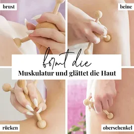 TUULI Accessories Triggerpunkt Massagegerät Massager Massagespinne Rücken Nacken Schulter aus Holz