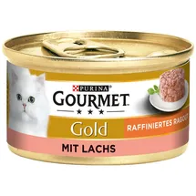 Purina Gourmet Gold Raffiniertes Ragout mit Lachs 24 x 85 g