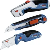 Bosch Combo Kit: Knife Set Messer-Set, 3-tlg.