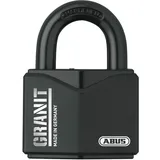 ABUS Granit 37/55 für den Außeneinsatz - Sicherheitslevel 10 - Schlüssel - Schwarz