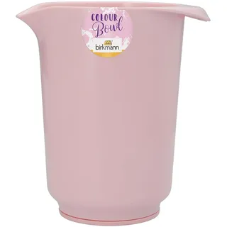 Birkmann Birkmann, Colour Bowls, Rührbecher, 1, Liter, Schüssel aus Melamin, kratzfest, standfest, nachhaltig, rosa, 708105