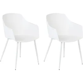 Beliani Esszimmerstuhl 2er Set FONDA