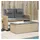 furnicato Gartenbank Verstellbar 110 x 60 x 85 cm Beige