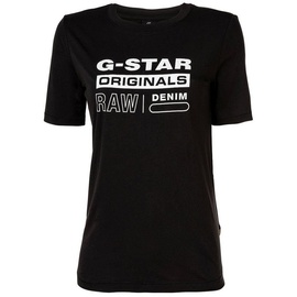 G-Star RAW Damen T-Shirt Originals Label Regular Fit Tee