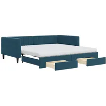 vidaXL Tagesbett 100 x 200 cm Blau