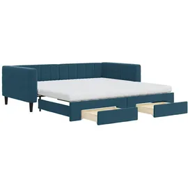 vidaXL Tagesbett 100 x 200 cm Blau