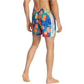 adidas Mexicana Florals 3-Streifen 5" Badeshorts Herren JY9154 - M