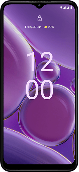 Nokia G42 5G mit 5G-Konnektivität, Android 13, 6,56′’-HD ‑Display, dreifacher 50-MP-Kl-Kamera, Akkulaufzeit von bis zu 3 Tagen, OZO 3D Audio Capture und QuickFix-Design — Lila