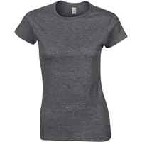 Gildan Damen Softstyle T-Shirt \64000L\" dark heather M"