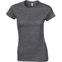 Gildan Damen Softstyle T-Shirt \64000L\" dark heather M"