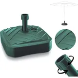 Prosperplast Schirmständer Kunststoff Waldgrün/Weiß