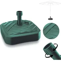 Prosperplast Schirmständer Kunststoff Waldgrün/Weiß