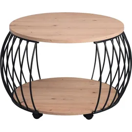 m2 Peking mit Rollen Artisan Eiche 60 x 47 cm