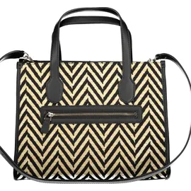 GUESS Handtasche Silvana 2 Compartment 32.5 x 14 x 25 - Schwarz