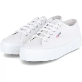 SUPERGA Damen Plateau Sneaker - Blau,Rot,Weiß - 39