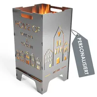 MOCAVI Edelstahl Feuertonne Home 73 cm | 3 mm V2A personalisiert