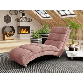 Mirjan24 Relaxliege, Rosa, Textil, 1-Sitzer, Rechteckig, 62x84x180 cm, Wohnzimmer, Sessel, Relaxliegen