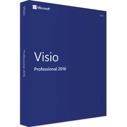 Microsoft Visio 2016 Professional | Windows | Zertifizierter Shop