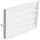 Vitavia Lamellen-Wandfenster 61 cm x 45 cm Alu-Blank