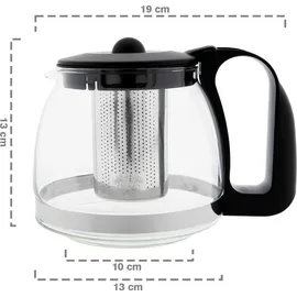 t24 Teekanne Schwarz 1,25 l