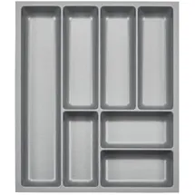SOTech ORGA-BOX-3 Besteckeinsätze Tiefe: 473 mm Höhe 50,5 mm silbergrau Schubladeneinsätze Breite: 391 mm