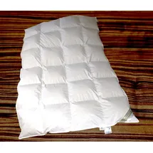 Betten Hofmann Classic Kassetten Daunenbett 4x6, 155x200 1170 g Daunen, warme Ganzjahresdecke, Naturprodukt