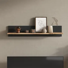 Vicco Wandregal 100 x 20 x 17,2 cm Eiche Wotan