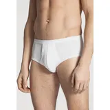 CALIDA Twisted Cotton Midi weiß, Baumwolle, Large Herren,