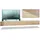 Vladon Wohnwand, Eiche, Holzwerkstoff, 260x150x37 cm, Wohnzimmer, Wohnwände, Wohnwand-Sets