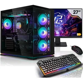 aurumpc Aurum Komplett Set Gaming PC Ryzen 9 5950X 27"  LED  AMD Ryzen 9 5950X 4,9 GHz 32 GB RAM 1 TB SSD GeForce RTX 5060 Ti Windows 11