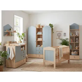 Arthur Berndt Kinderkleiderschrank Roofy 2-türig 150 x 200 x 51 cm Eiche beige