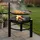 BBQ-Toro Feuerschale mit Grillrost Ø 50 cm Schwarz