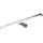 Fackelmann LED-Aufsatzleuchte 7 W 410 lm 5000 K Silber 50 cm