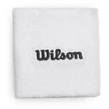 Wilson Terry Logo Schweißbänder, Feuchtigkeitskontrollierend und schnelltrocknend, Weiß (Bright White), Einheitsgröße