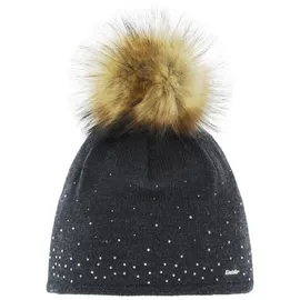 Eisbär Tiana Lux Crystal Mütze Schwarz