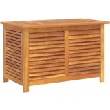vidaXL Gartenbox 90 x 50 x 56 cm Massivholz braun