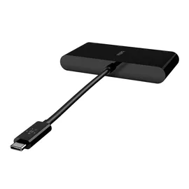 Belkin USB-C auf Gigabit-Ethern. HDMI/VGA/USB-A-Adapter, schwarz