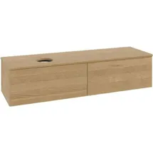 Villeroy & Boch Waschtischunterschrank 2 Auszüge 160 x 36 x 50 cm Eiche