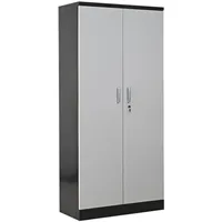 Gürkan Aktenschrank 92 x 42 x 195 cm schwarz